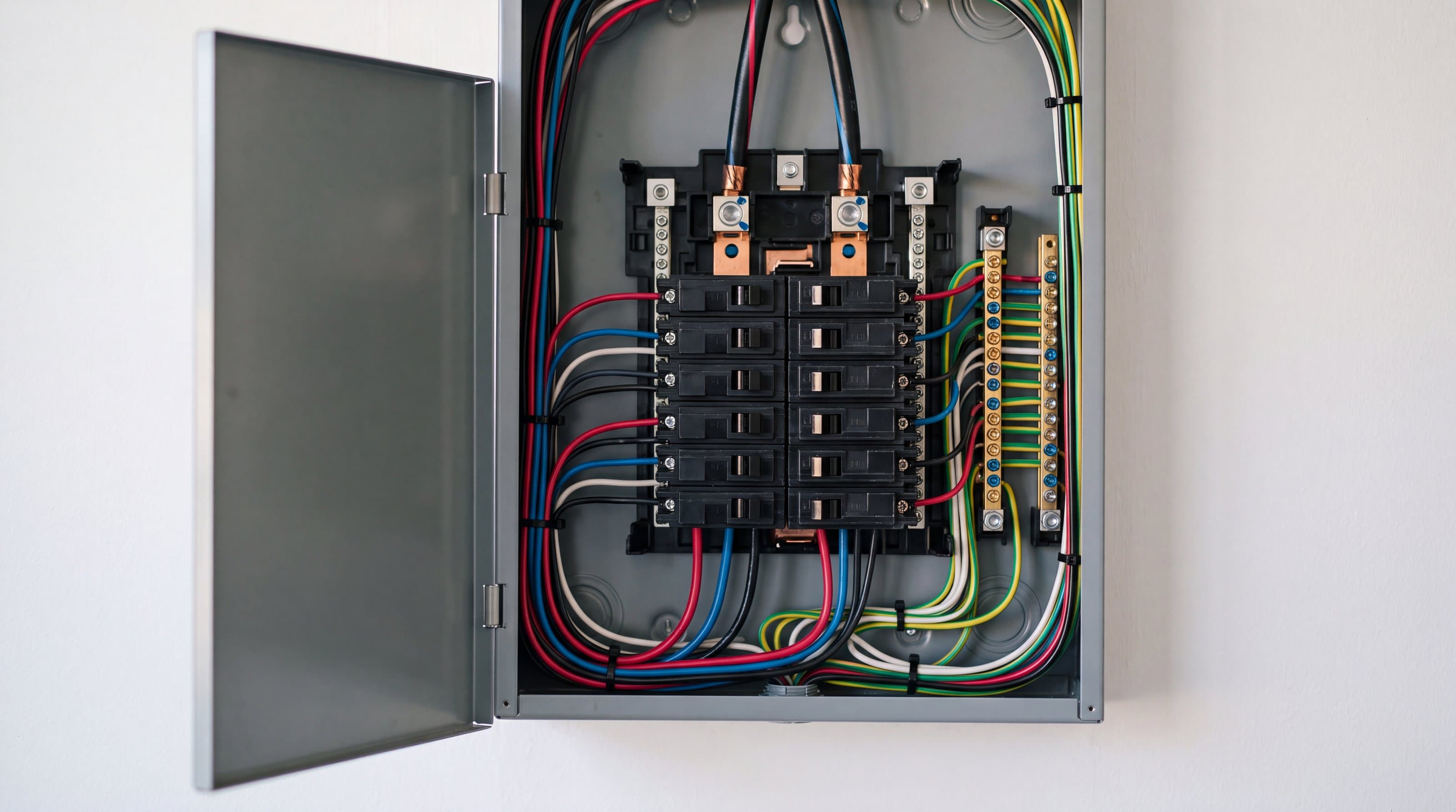 Centro de carga y protecciones de una instalación residencial